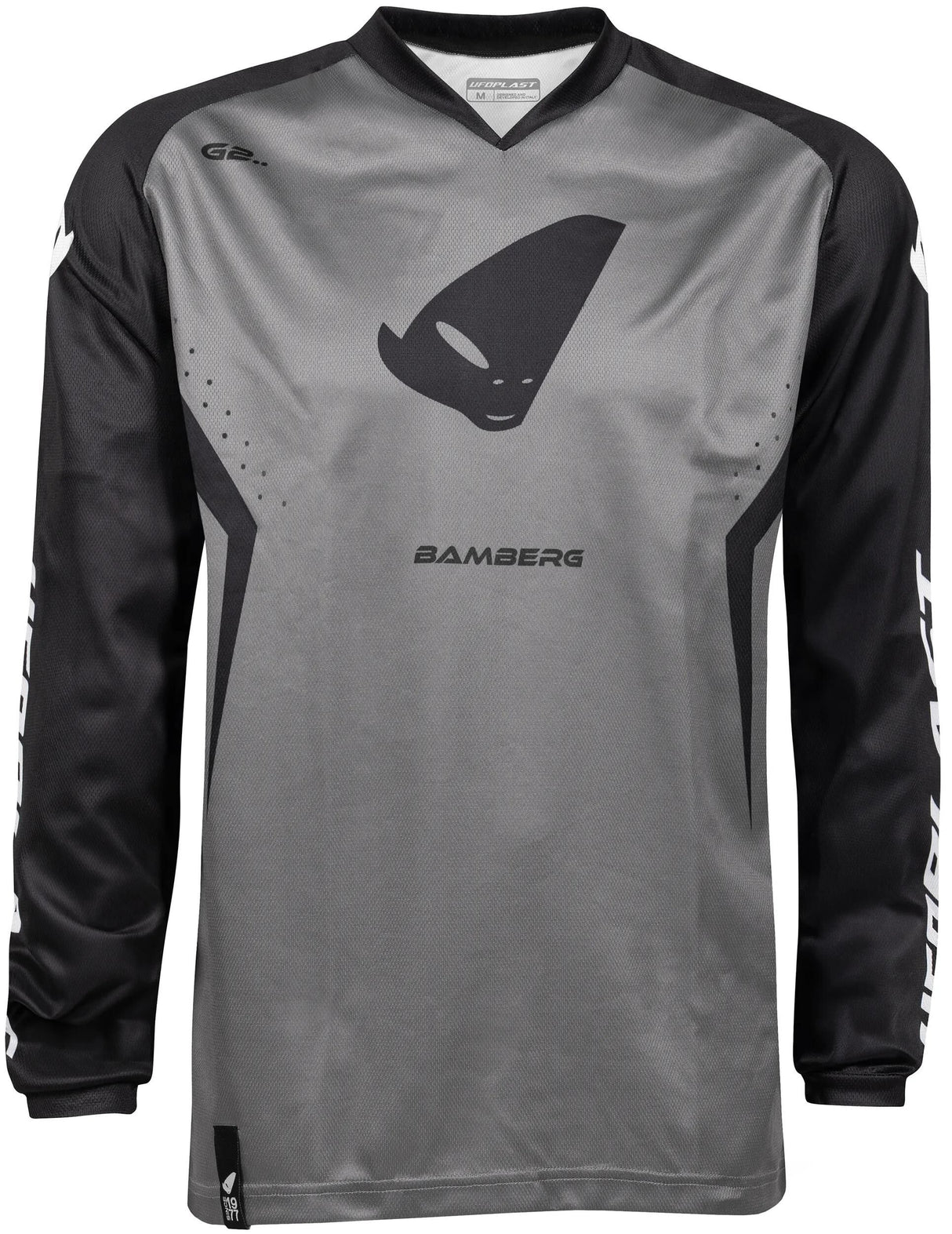 Ufo plast jersey mx bamberg mx jersey ufo bamberg black grey gr. l