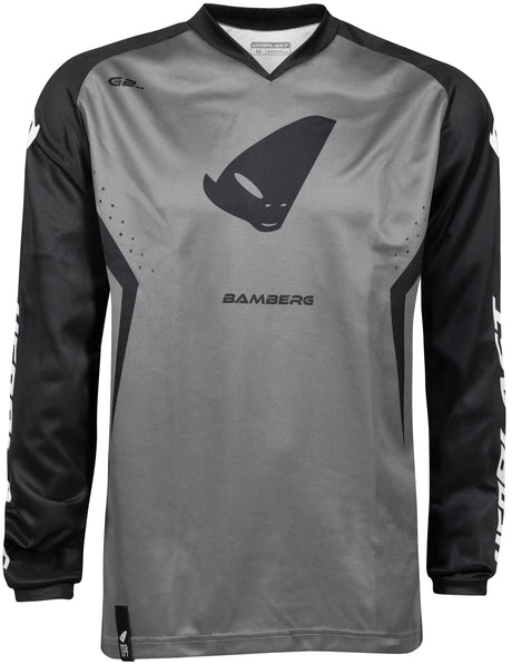 Ufo plast jersey mx bamberg mx jersey ufo bamberg black grey gr. m