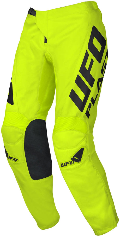 Ufo plast hose mx radial mx kids pants ufo radial neon yellow size 158