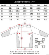 Ufo plast jersey mx ares mx jersey ufo ares white black gr. l