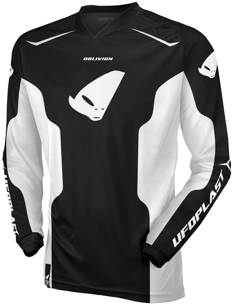 Ufo plast jersey mx oblivion mx jersey ufo oblivion black white gr. m