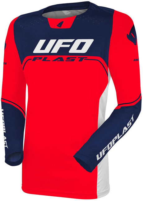 Ufo plast jersey ares kids children's jersey ufo are red blue gr. xxs