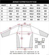 Ufo plast jersey ares kids children's jersey ufo are gray rot gr. xxs