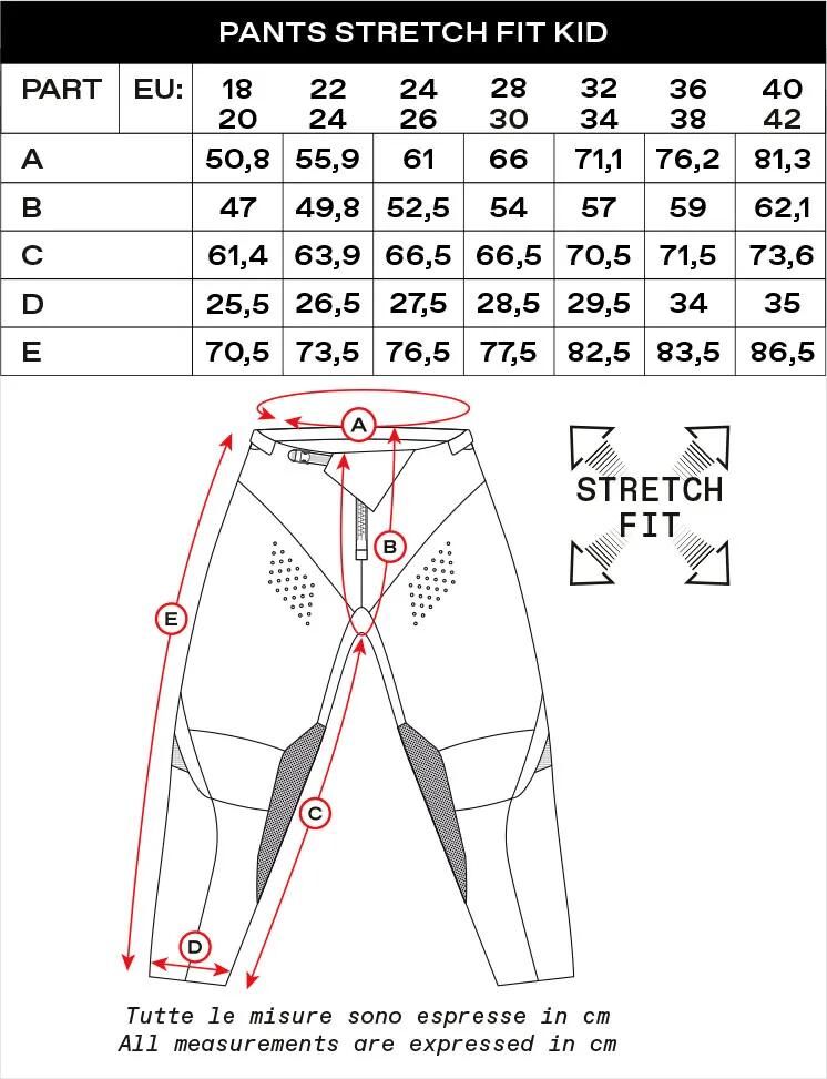 Ufo plast hose ares children's pants ufo ares gray red size 146