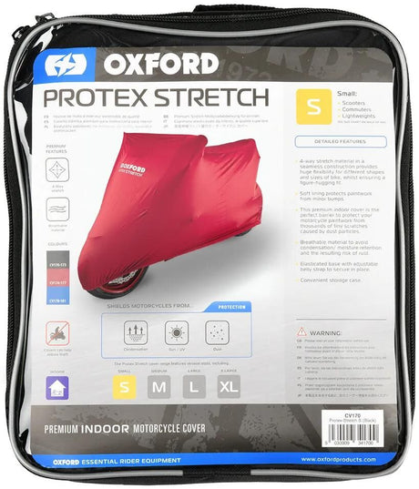 Oxford vouwgarage protex protex bike covers stretch indoor xl red
