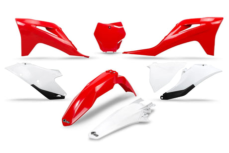 Ufo plast verkleidungssatz trim kit ufo gasgas oem red white