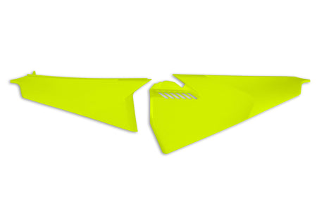 Ufo plast seitenverkleidung side covers ufo husqvarna yellow