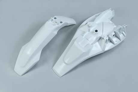 Ufo plast kotflügelsatz mudguard set ufo husqvarna oem white