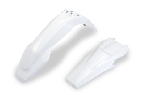 Ufo plast kotflügelsatz mudguard set ufo husqvarna oem white