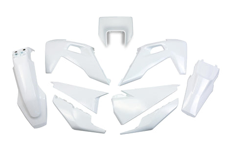 Ufo plast verkleidungssatz trim kit ufo husqvarna white