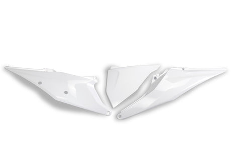 Ufo plast seitenverkleidung side covers ufo ktm white
