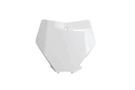 Ufo plast startnummerntafel start number plate ufo ktm white