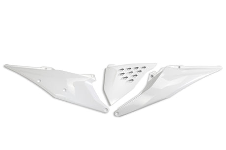 Ufo plast seitenverkleidung side covers ufo ktm white