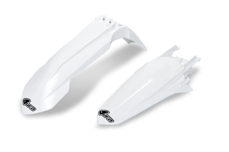 Ufo plast kotflügelsatz mudguard set ufo ktm white
