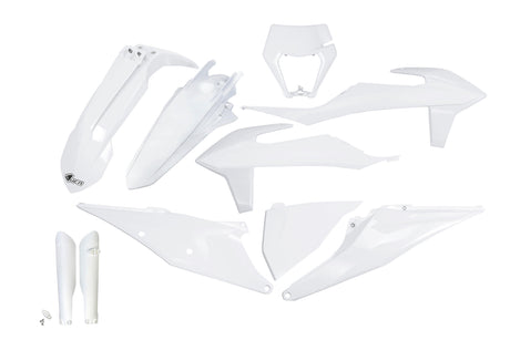 Ufo plast verkleidungssatz trim kit ufo ktm white