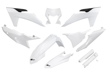 Ufo plast verkleidungssatz trim kit ufo ktm white