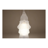 Lantaarn led kabouter solar m rc 7 kleuren wit kunststof 21,5x20x50cm