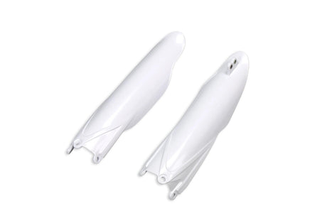 Ufo plast gabelprotektor fork protectors ufo yamaha white