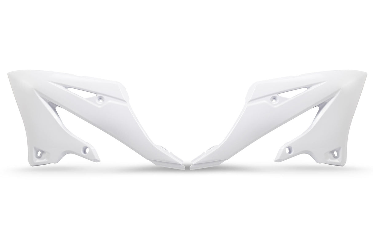 Ufo plast kühlerabdeckung radiator covers ufo yamaha white