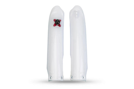 Ufo plast gabelprotektor fork protectors ufo yamaha white