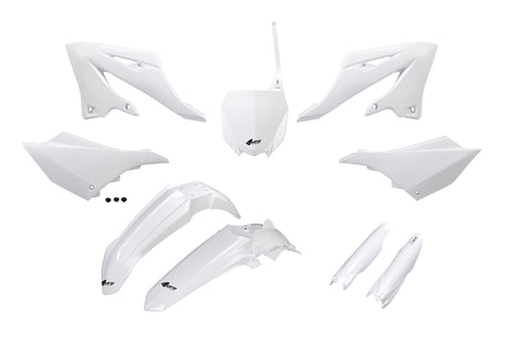Ufo plast verkleidungssatz trim kit ufo yamaha white