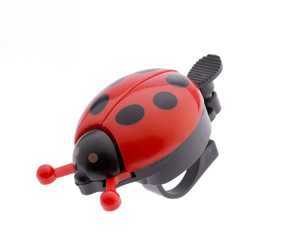 Bicycle Bell Ladybug Junior 6.5 x 3.5 cm Steel Red