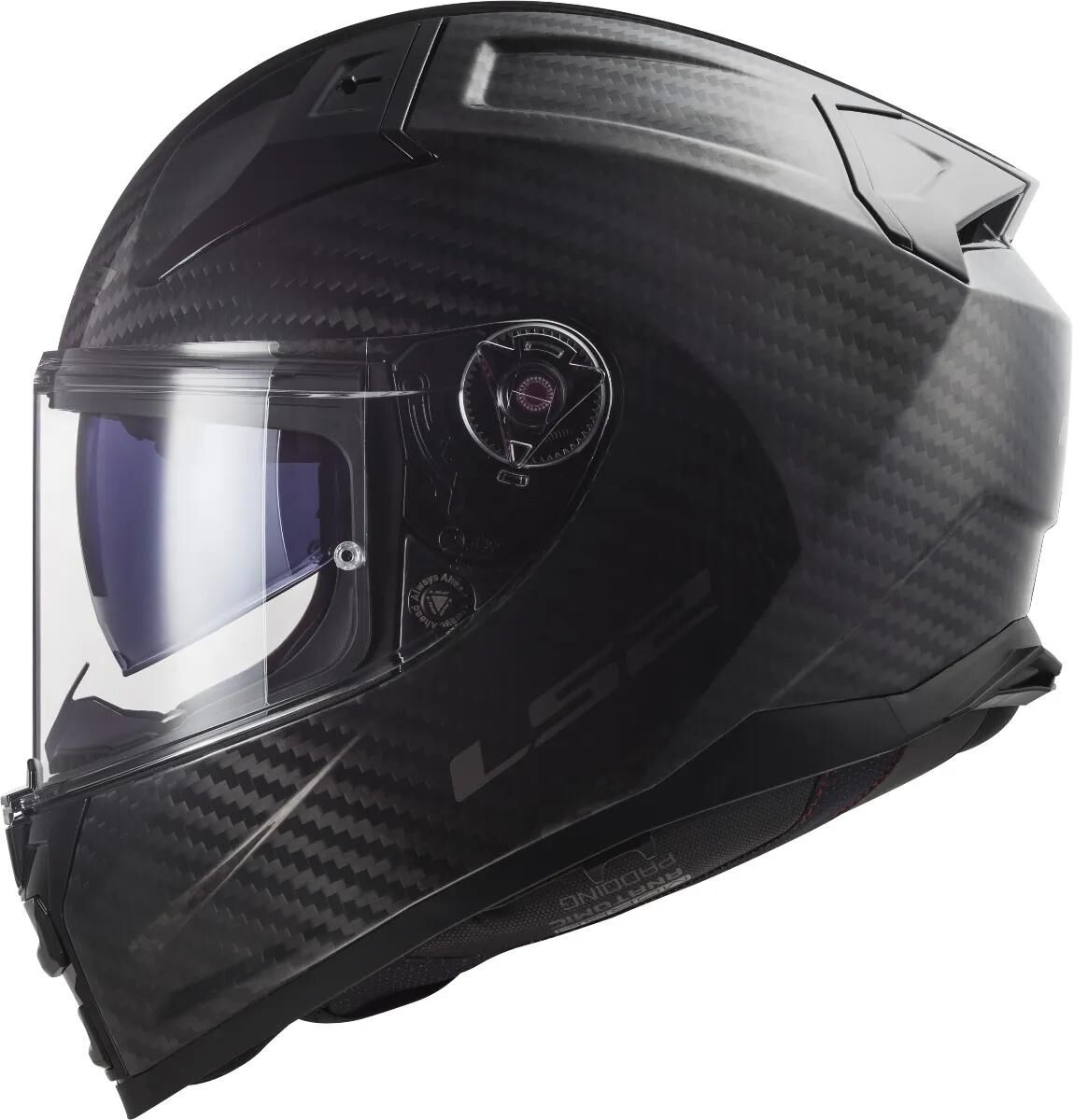 Ls2 integraalhelm ff811 vector ii carbon solid helmet vector ii carb black gr. s
