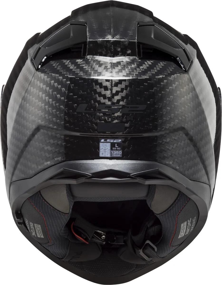 Ls2 integraalhelm ff811 vector ii carbon solid helmet vector ii carb black gr. xl