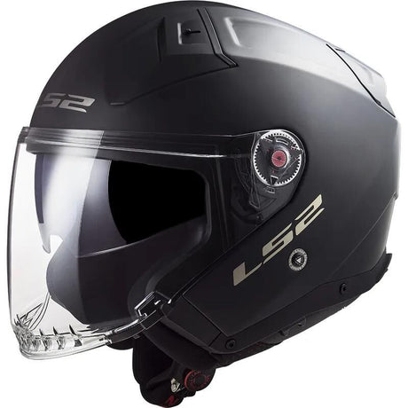 Ls2 jethelm of603 infinity ii solid helmet infinity ii black matt gr. l