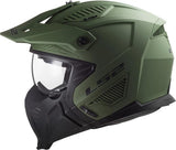 Ls2 modulaire helm of606 drifter solid helmet drifter green matt gr. m
