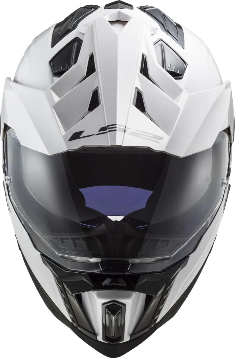Ls2 endurohelm mx701 explorer solid helmet explorer white gr. m