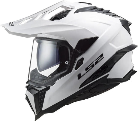 Ls2 endurohelm mx701 explorer solid helmet explorer white gr. xxl