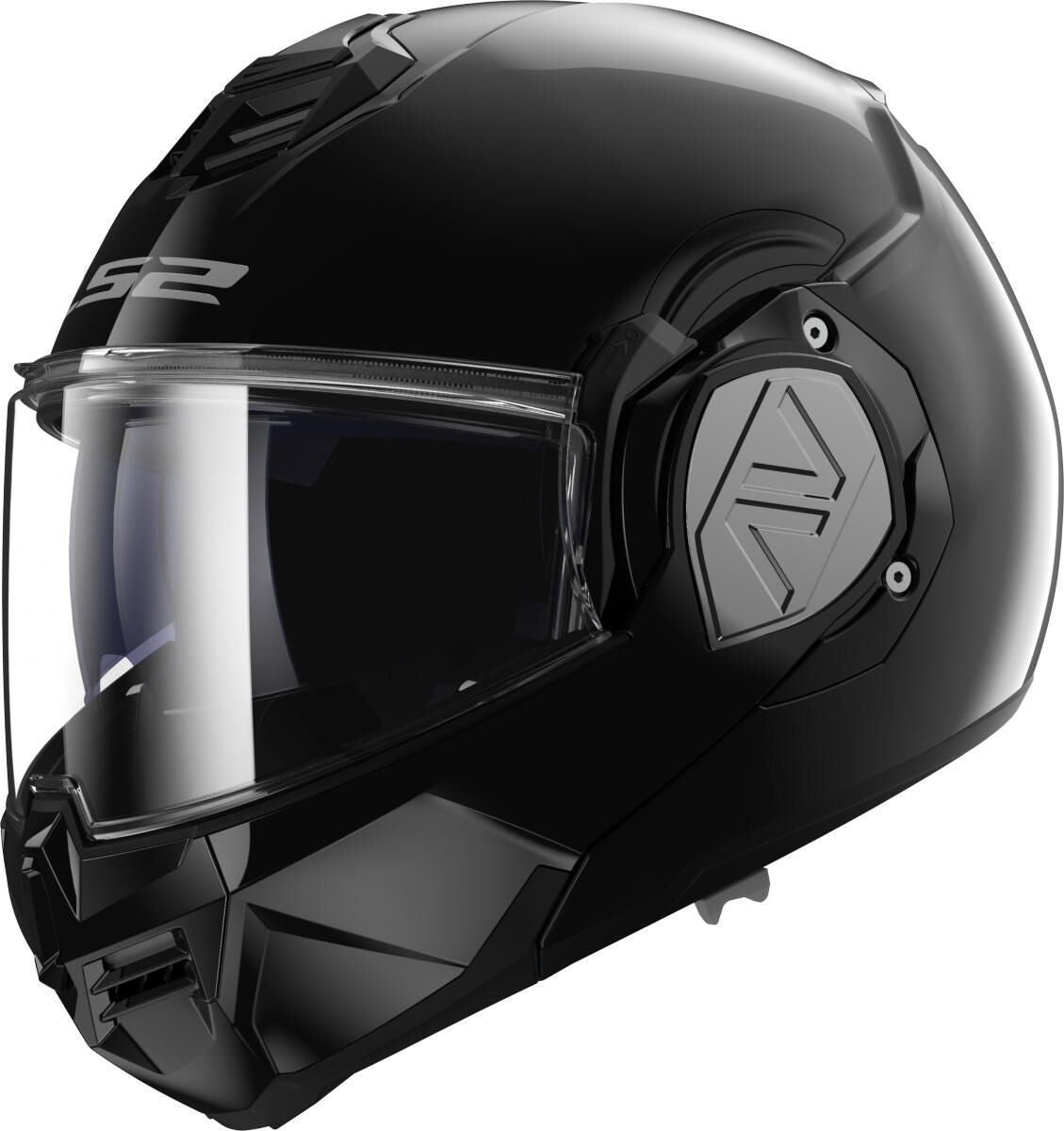 Ls2 opklaphelm ff906 advant solid helmet ff906 adv. solid 3xl black