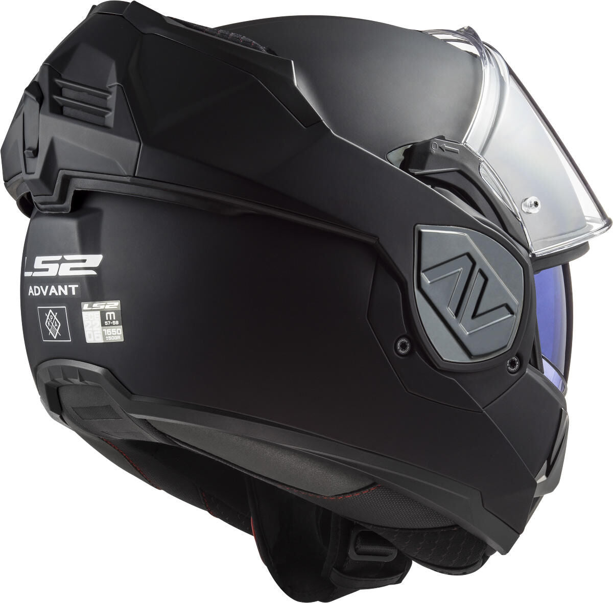 Ls2 opklaphelm ff906 advant solid helmet ff906 adv. solid xxl black