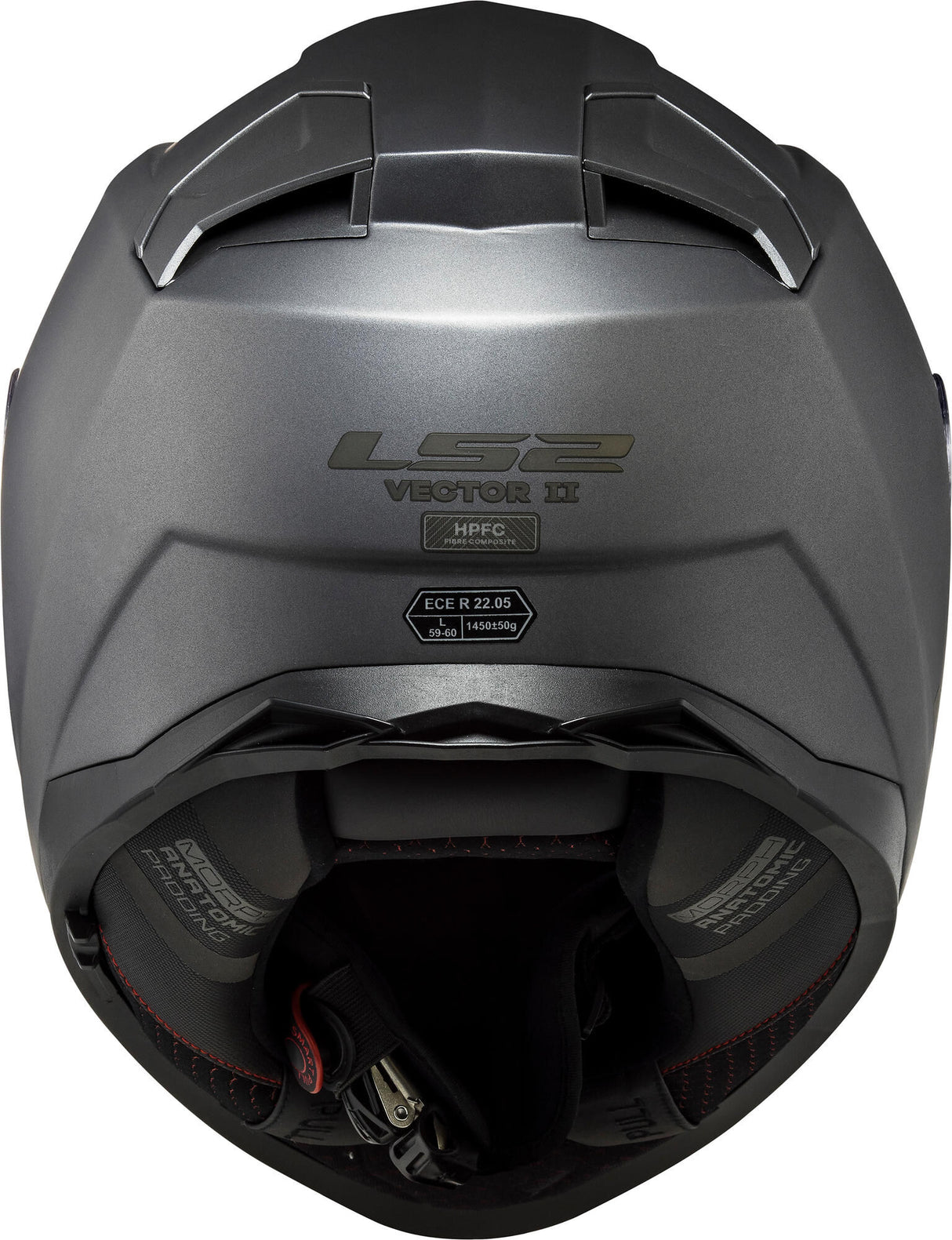 Ls2 integraalhelm ff811 vector ii solid helmet ff811 vect. ii solid xs tit. black