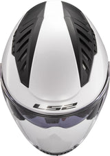 Ls2 jethelm of600 copter ii solid helmet copter ii soli white gr. l