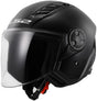 Ls2 jethelm of616 airflow ii solid helmet airflow ii of6 solid black gr. m