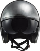 Ls2 jethelm of599 spitfire ii jeans helmet of599 spitfire ii jeans titanium gr. xxl