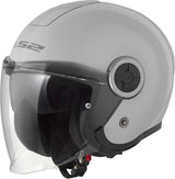 Ls2 jethelm of620 classy solid helmet of620 classy solid pearl gray gr. xxl
