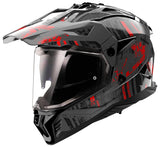 Ls2 endurohelm mx702 pioneer ii crazy helmet mx702 pioneer ii crazy sw rt gr. s