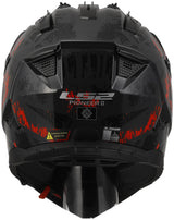 Ls2 endurohelm mx702 pioneer ii crazy helmet mx702 pioneer ii crazy sw rt gr. m