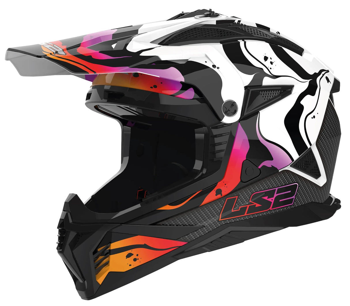 Ls2 crosshelm mx708 fast ii wash helmet mx708 fast ii wash white gr. l