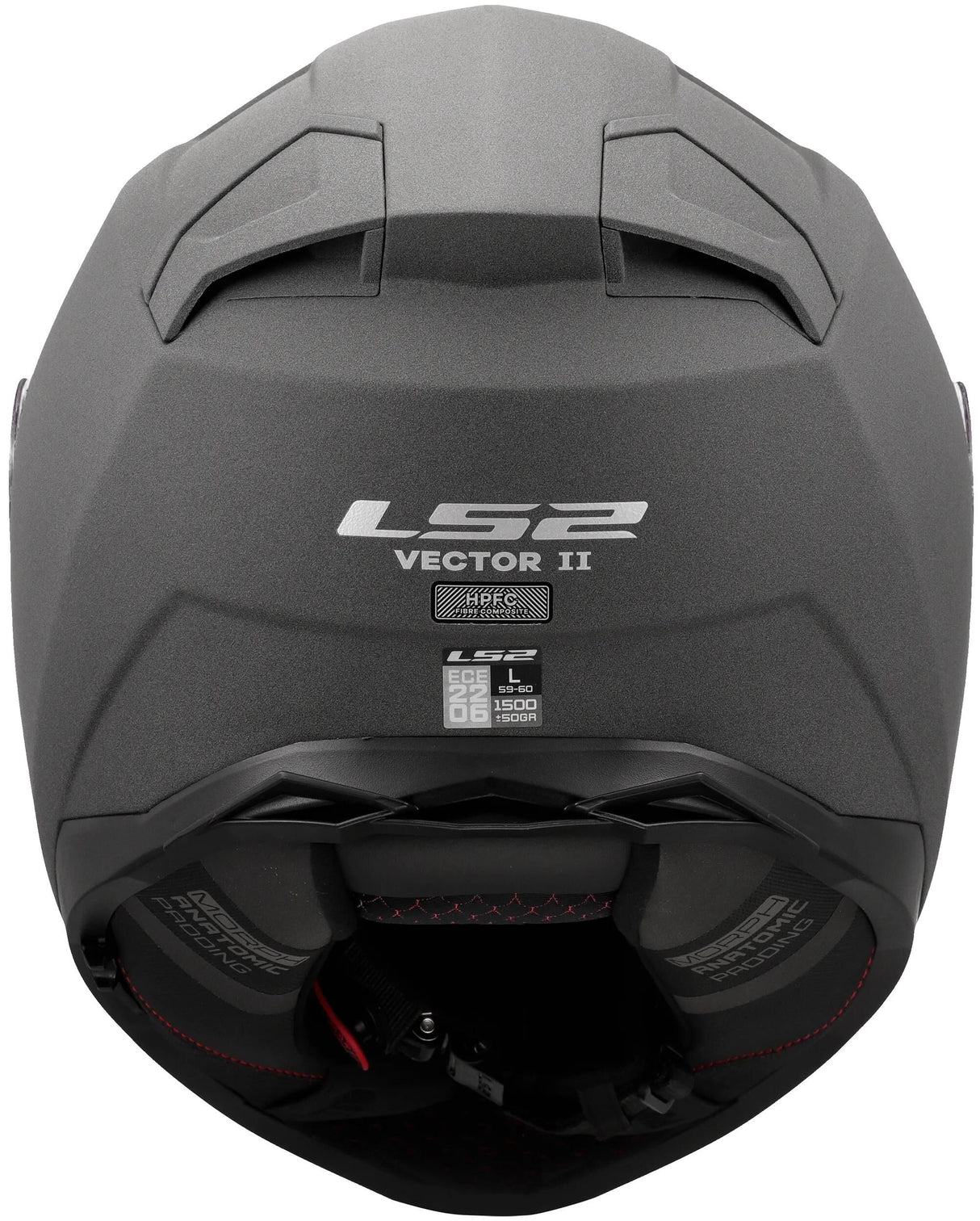 Ls2 integralhelm ff811 vector ii concrete helmet vector ii soli concrete matt gr. xxl