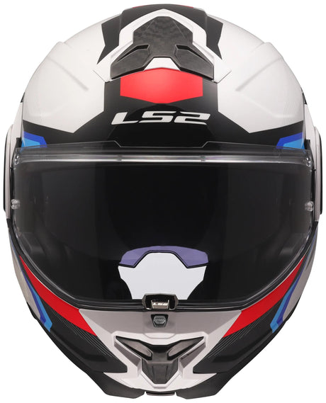 Ls2 klapphelm ff910 advant ii triple helmet ff910 advant ii triple xs wh blue red