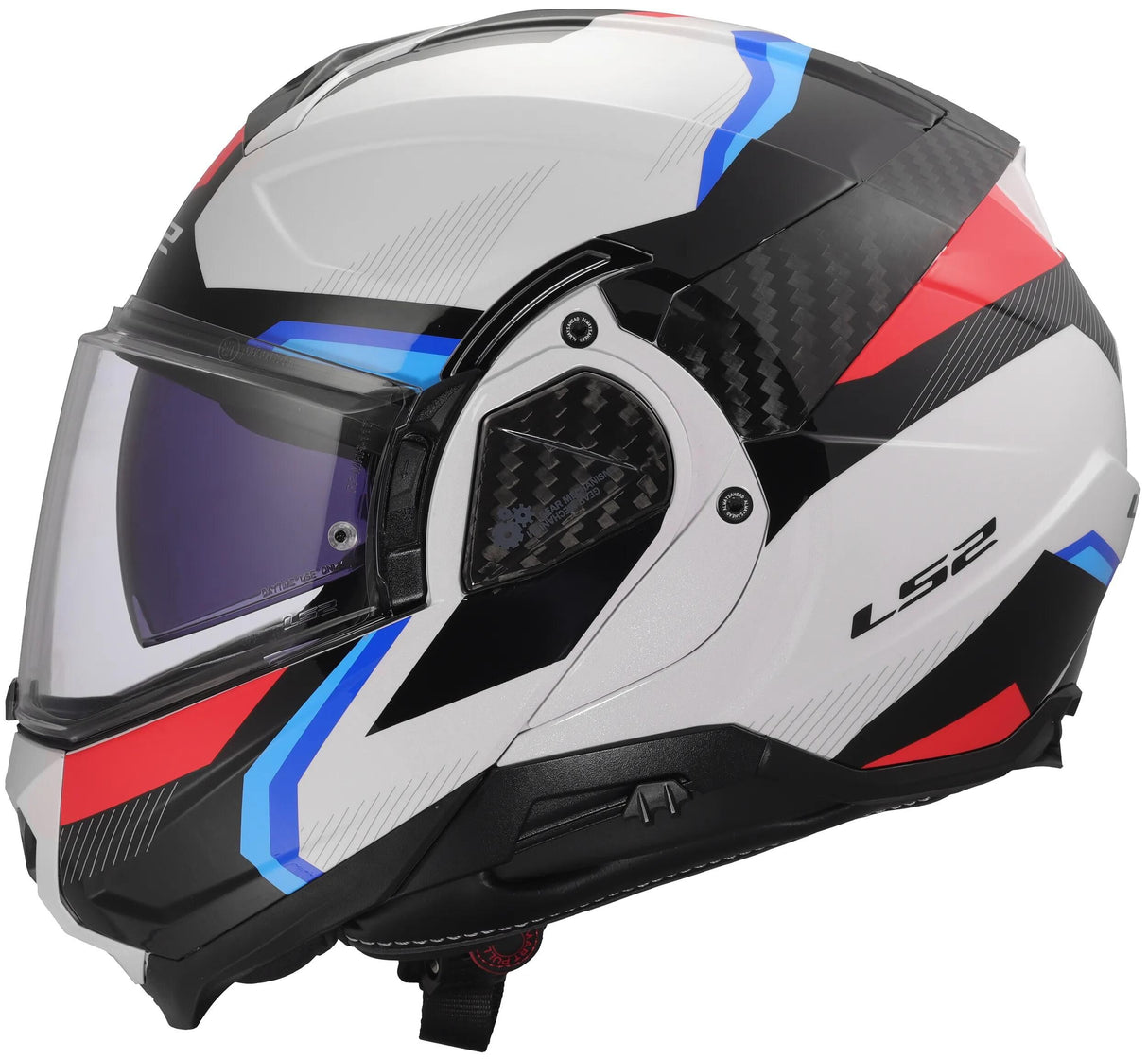 Ls2 klapphelm ff910 advant ii triple helmet ff910 advant ii triple xxl wh blue red