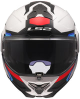 Ls2 klapphelm ff910 advant ii triple helmet ff910 advant ii triple xxl wh blue red