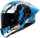 Ls2 integraalhelm ff805 thunder carbon gp aero replica huertas helmet ff805 thunder gp aero replica huertas m