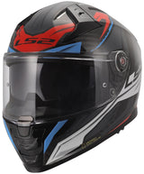 Ls2 integralhelm ff811 vector ii carbon savage helmet ff811 vector i c savage white blue red m