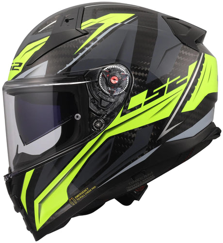 Ls2 integralhelm ff811 vector ii carbon savage helmet ff811 vector i c savage h-v yellow m