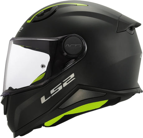 Ls2 kinder-integralhelm ff812 kid solid helmet kid ff812 soli black matt gr. m
